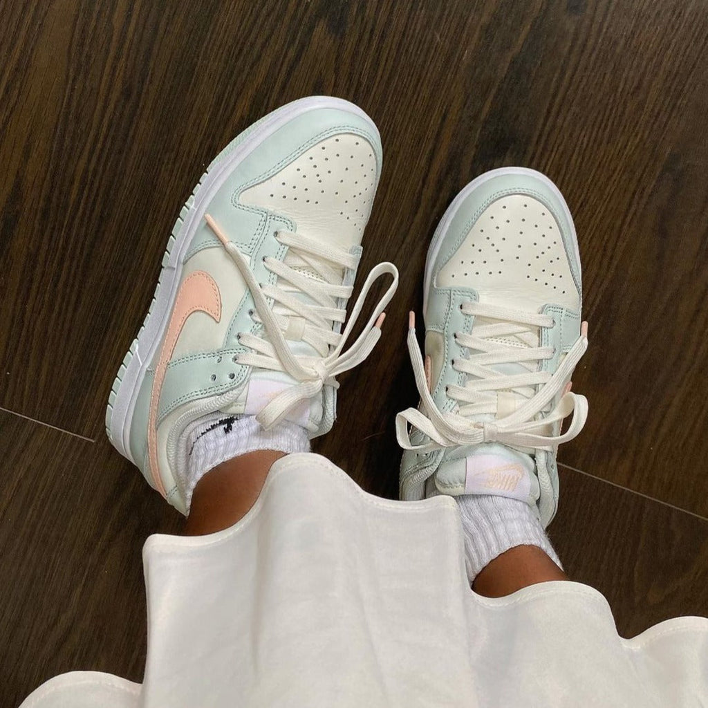Nike Dunk Low 'Barely Green Crimson Tint'