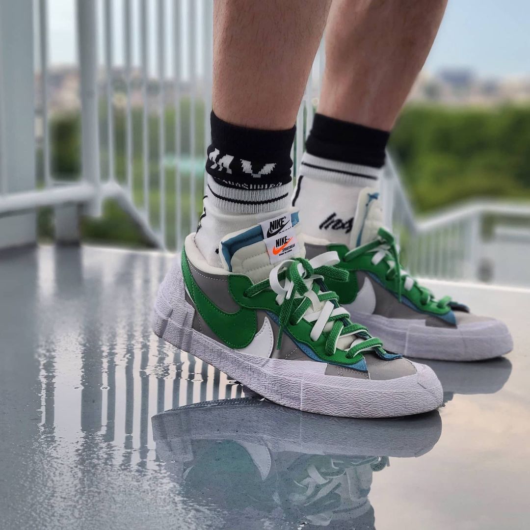Nike x Sacai Blazer Low 'Classic Green'