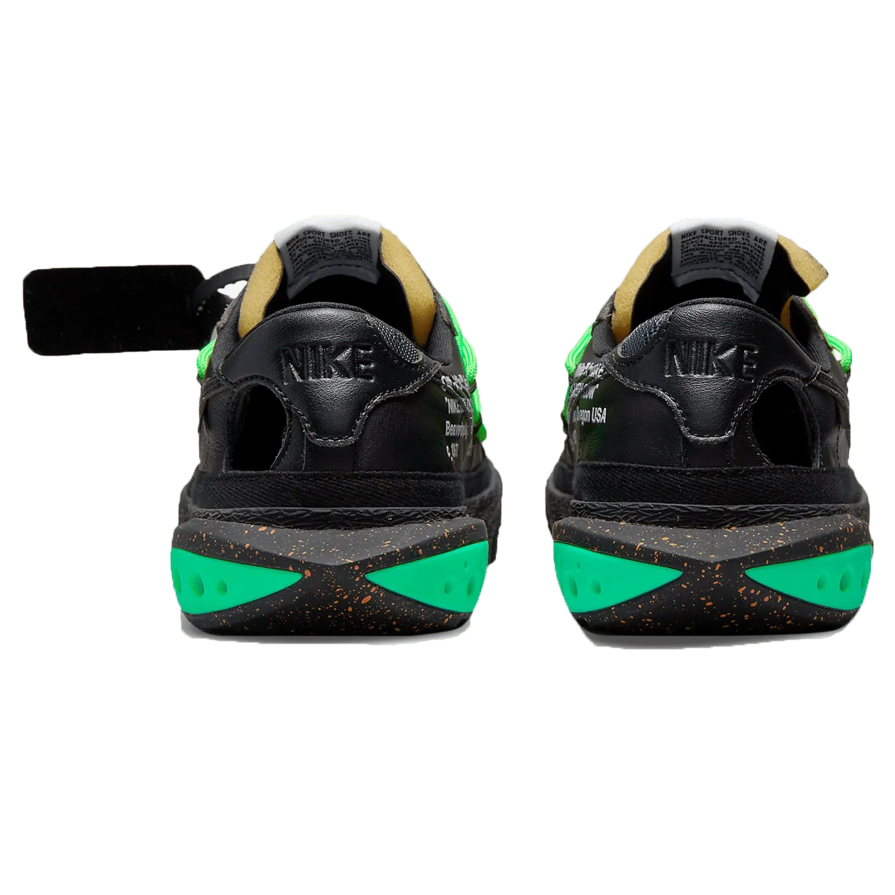 Nike x Off-White Blazer Low 'Electro Green Black'
